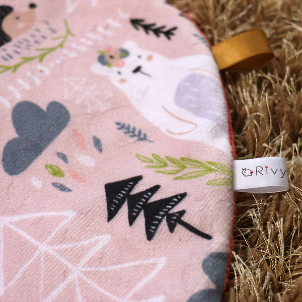 RivyBlanky Heart - Coral Woodland