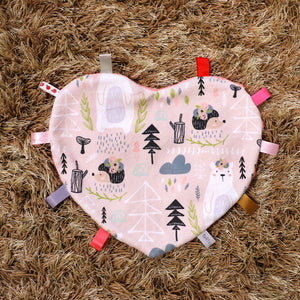 RivyBlanky Heart - Coral Woodland