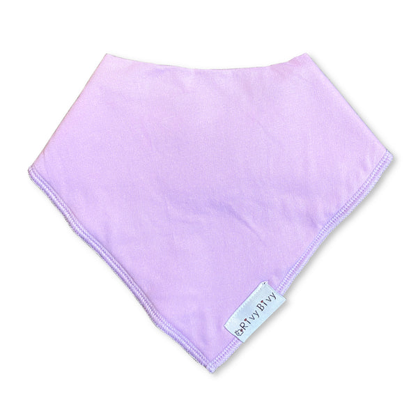 Baby Bandana Purple Whale Drool Bibs