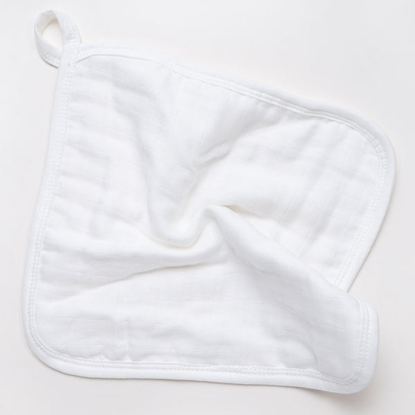 6-Layers Organic Bamboo Cotton Washcloth