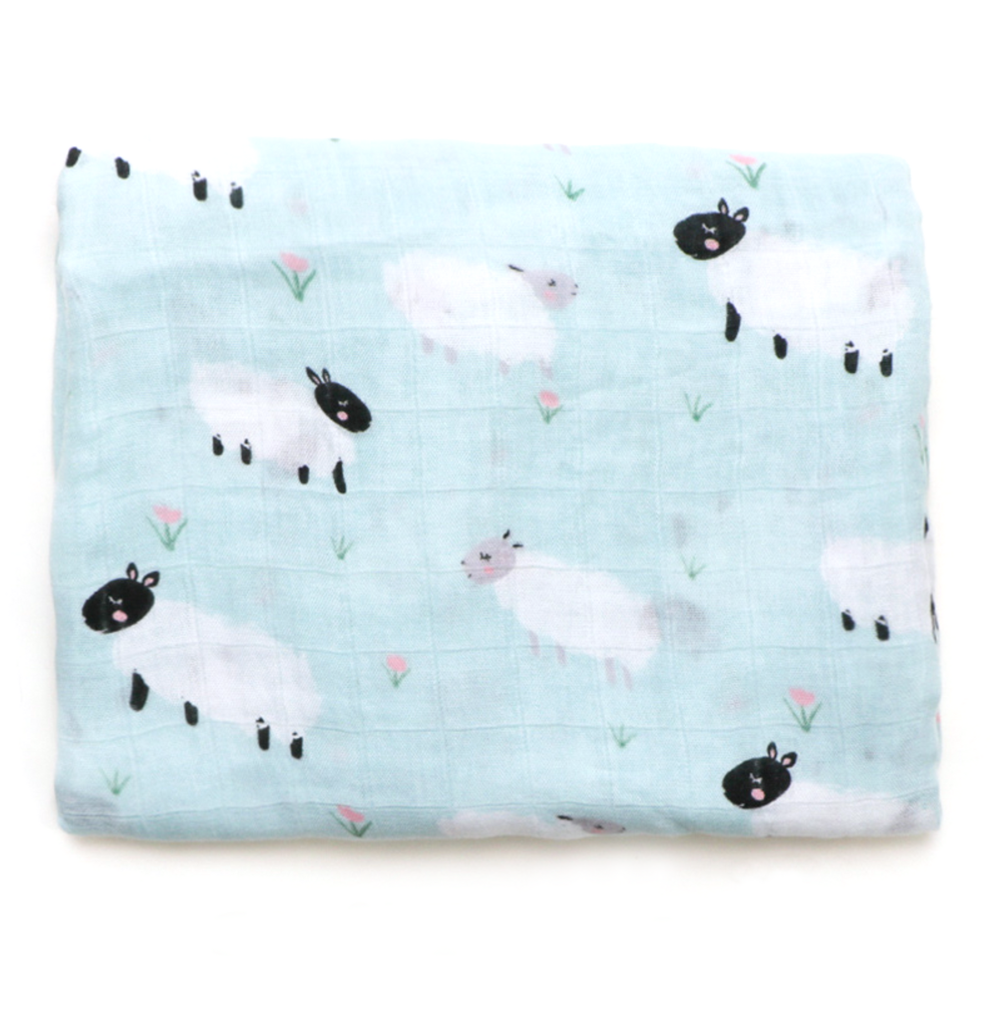 (100% Bamboo) Shawn the Sheep Swaddle