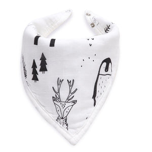 Baby Bandana Classic Animal Drool Bibs