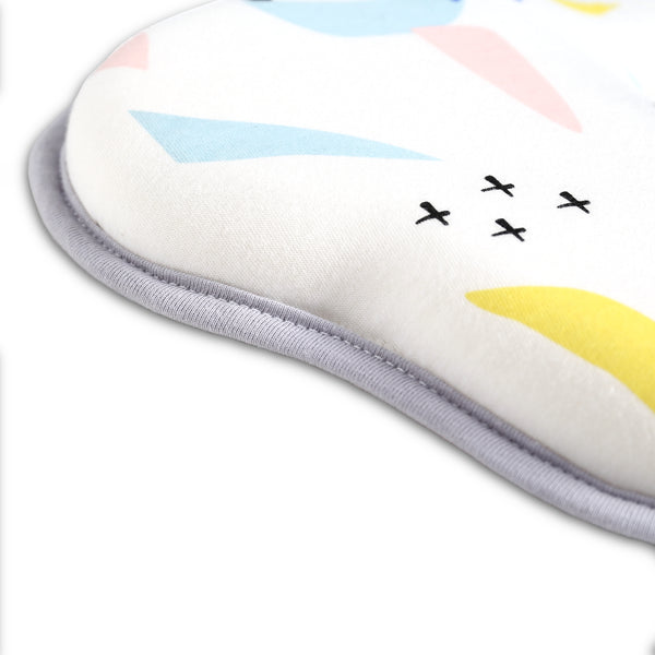 Cloud Foam Head Pillow in Colorful Graffiti