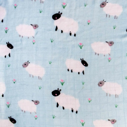 (100% Bamboo) Shawn the Sheep Swaddle