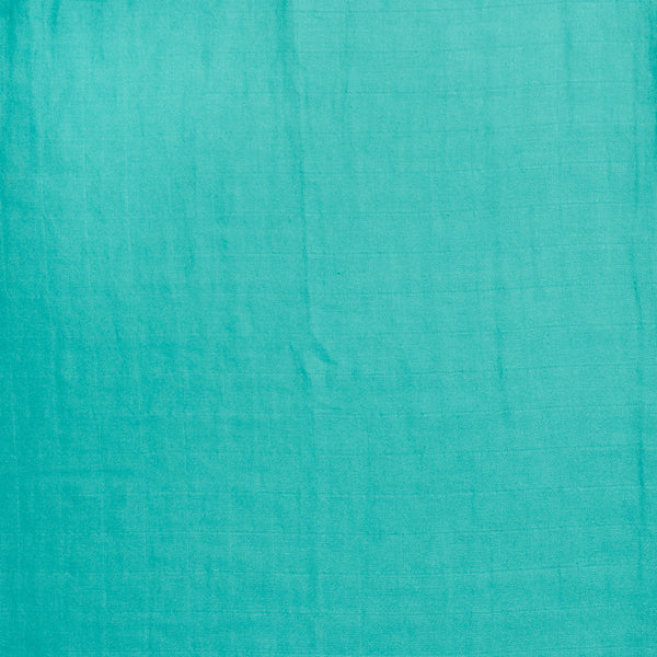 (70% Bamboo, 30% Organic Cotton) Turquoise Swaddle