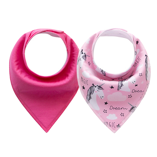 Baby Bandana Pink Unicorn Drool Bibs