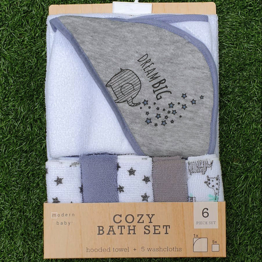 6pcs Cozy Bath Set - Dream Big