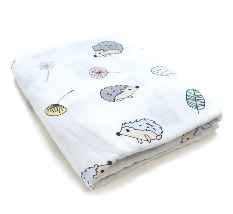 (70% Bamboo, 30% Organic Cotton) ADULT SIZED Porcupine Swaddle