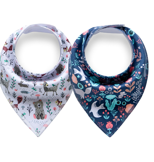 Baby Bandana Animal Wonderland Drool Bibs